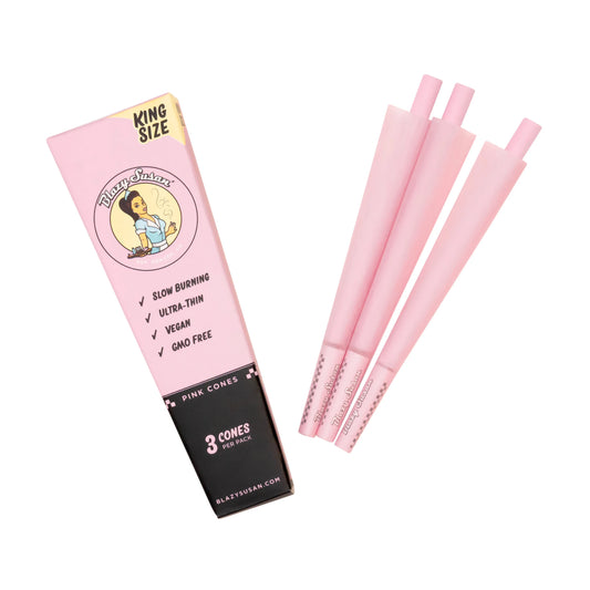 BLAZY SUSAN PINK 3 CONE KING ZISE CONE
