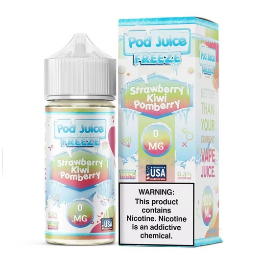 POD JUICE FREEZE STRWBRY KIWI POMBERY 0MG 100ML