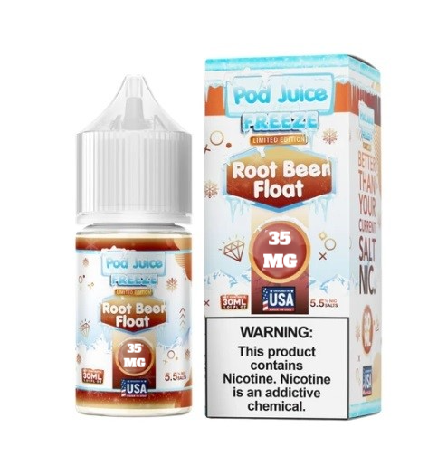 POD JUICE SALT FREEZE ROOT BEER FLOAT 35MG 30ML