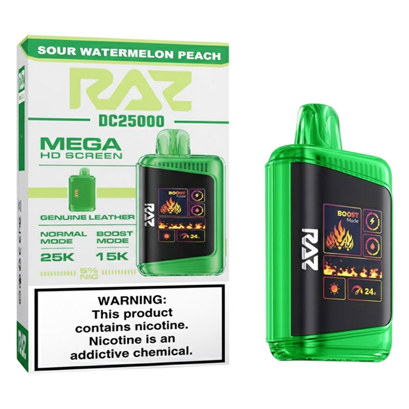 RAZ SOUR WATERMELON PEACH 25K|6975984057040|Pack Of|5