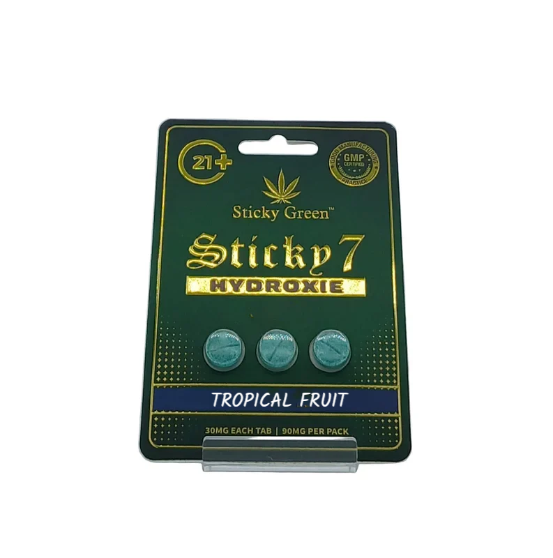 STICKY 7 HYDROXIE TABLET TROPICAL FRUIT 30MG 7CT