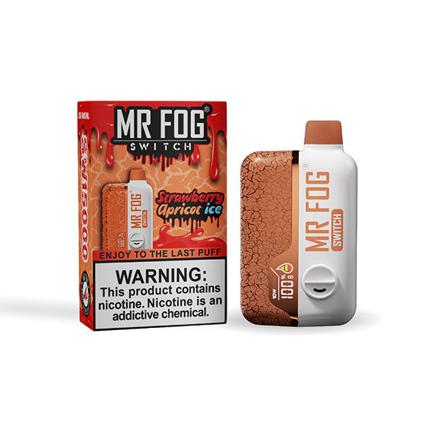 MR FOG SWITCH STRAWBERRY APRICOTE ICE 15K