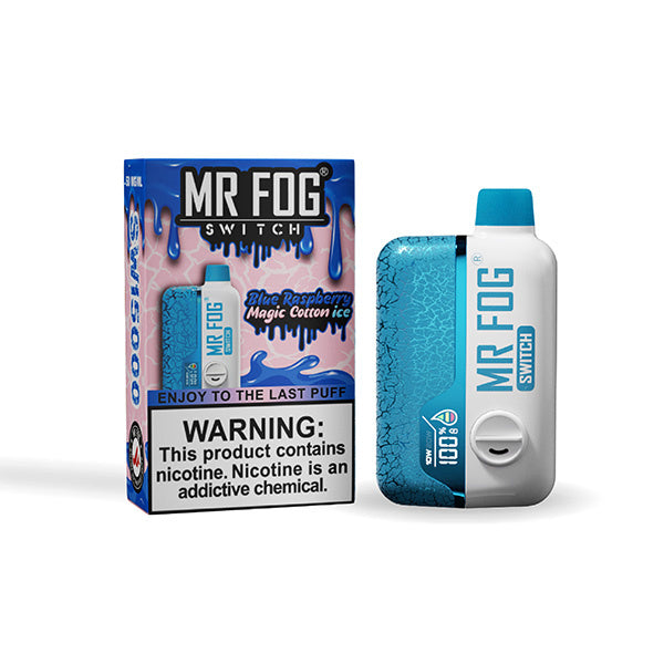 MR FOG SWITCH BLUE RASPBRRY MAGIC COTTON ICE 15K
