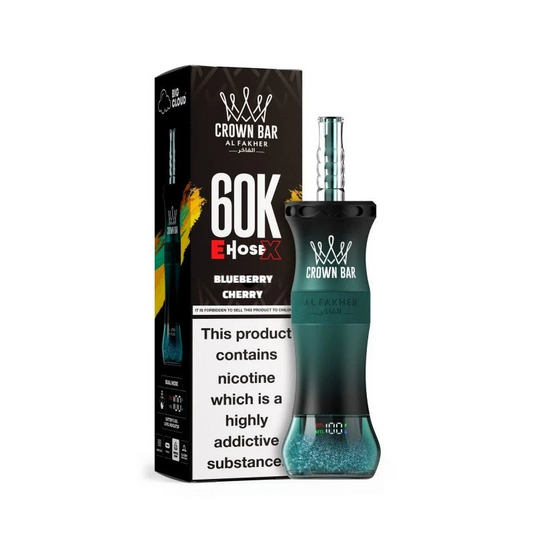AL FAKHER CROWN BAR EHOSEX BLUEBERRY CHERRY 60K