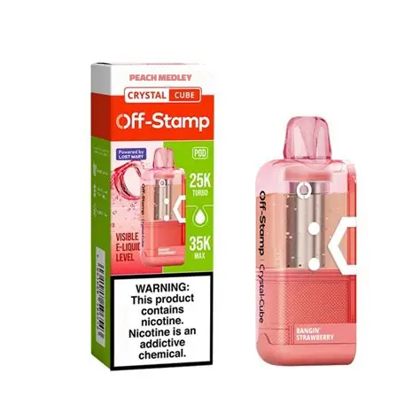 OFF STAMP X POD 25K|OFF STAMP X POD PEACH MEDLEY 25K|5061028595607|Pack of 5