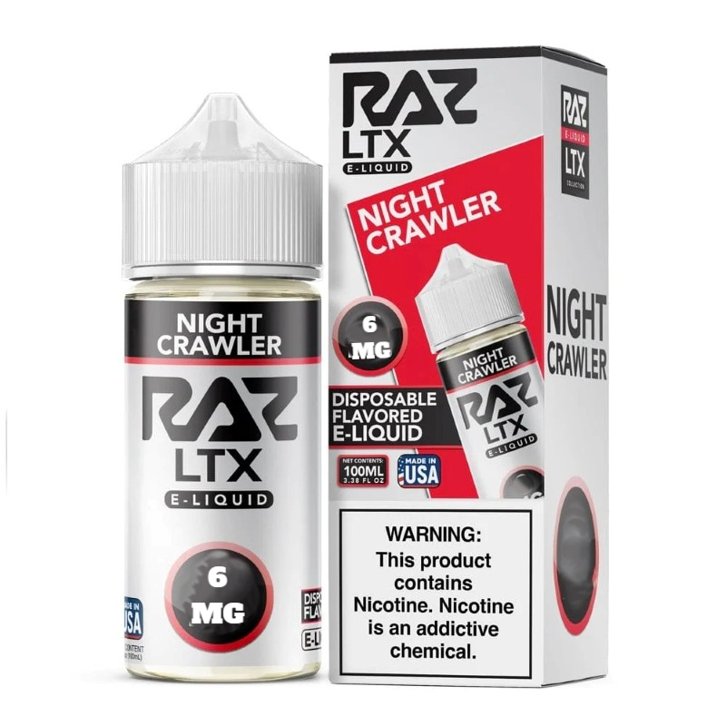 POD JUICE X RAZ NIGHT CRAWLER  6MG 100ML