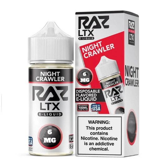 POD JUICE X RAZ NIGHT CRAWLER  6MG 100ML