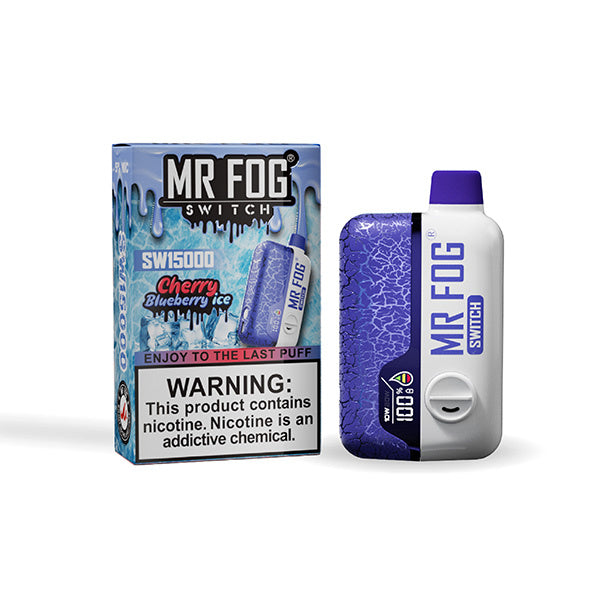 MR FOG SWITCH CHERRY BLUEBERRY ICE 15K
