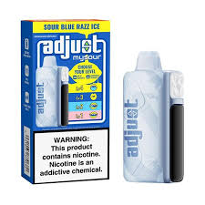 ADJUST MYSOUR SOUR BLUE RAZZ ICE 40K
