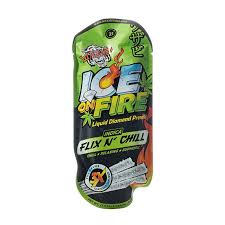 WAZABI EXOTICS THCA ICE ON FIRE PROLLS FLIX N'CHILL INDCA 2GM 3CT