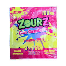 ZOUR Z 7HYDROXY BLUE RASPBERRY 150MG SACHEE