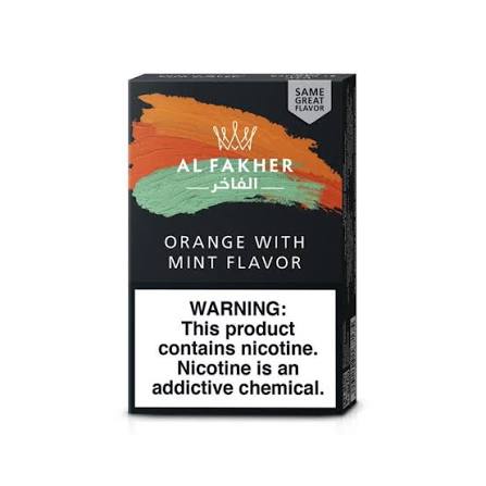 AL FAKHER ORANGE WITH MINT FLAVOR 50GM