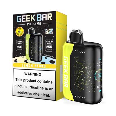 GEEK BAR PULSE X LEMON HEADS 25K