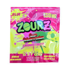 ZOUR Z 7HYDROXY SOUR WATERMELON 150MG SACHEE