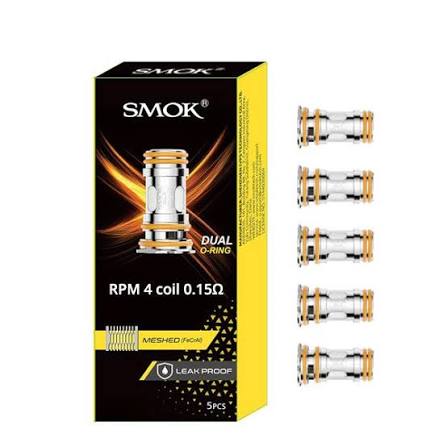 SMOK RPM 4 DUAL O-RING COIL 0.15OHM 5CT