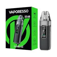 VAPORESSO LUXE X3 KIT CARBON BLACK 5ML