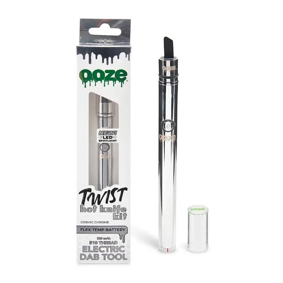 OOZE HOT KNIFE ELECTRIC DAB TOOL SILVER