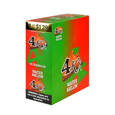 4KS CIGARILLOS WATER MELON 4CT