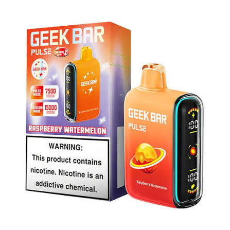 GEEK BAR PULSE RASPBERRY WATERMELON 15K