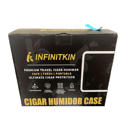 INFINITKIN HUMIDOR CIGAR CASE PREMIMUM