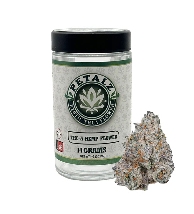 PETALZ THCA EXOTIC FLOWERS INDICA ASSTD 14GM