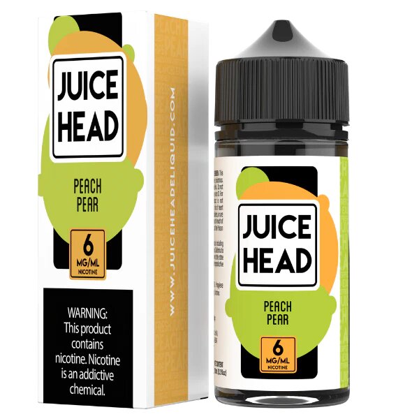 JUICE HEAD PEACH PEAR 6MG 100ML