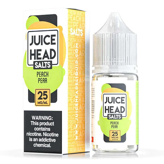 JUICE HEAD PEACH PEAR 30ML 25MG
