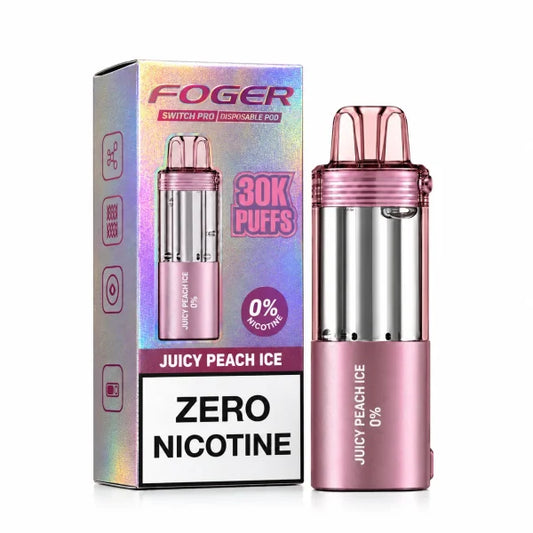 FOGER SWITCH PRO ZERO PER POD JUICY PEACH ICE 30K