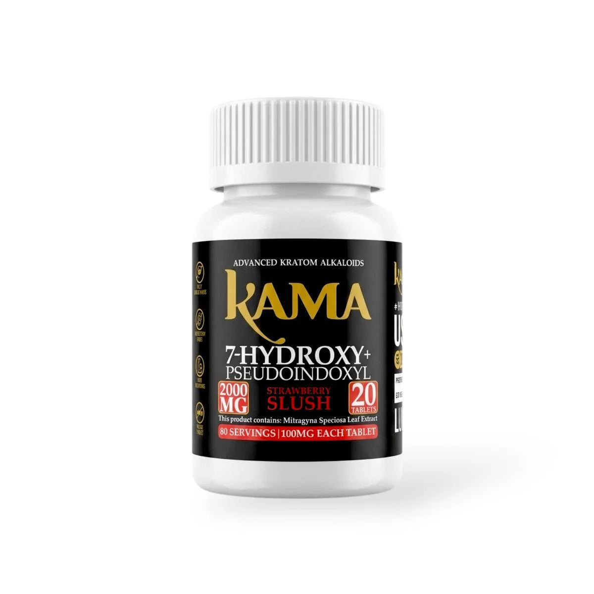 KAMA 7 HYDROXY PLUS PSEUDO STRWBERY SLUSH 2000MG 20CT