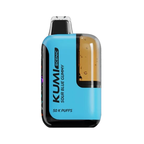 KUMI 6 SCENIC SOUR BLUE GUMMY 50K