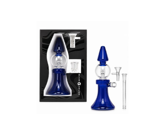 GLASS HOUSE LAVA LAMP WATER PIPE