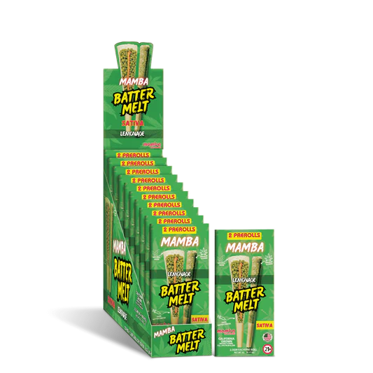 MAMBA BATTER MELT PROLL| LEMONADE SATIVA 5GM|643556215353|PK OF 10