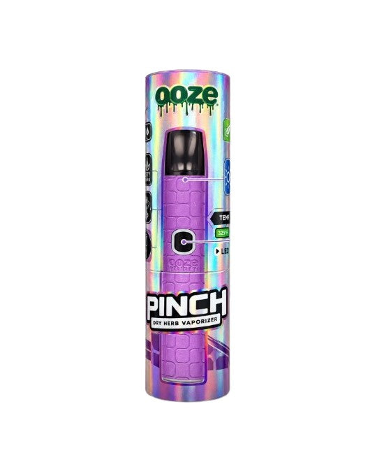 OOZE PINCH DRY HERB VAPORIZER LILAC SMOKE 1000MAH