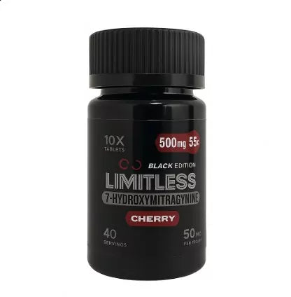 LIMITLESS 7 HYDROXY CHERRY 10CT 50MG
