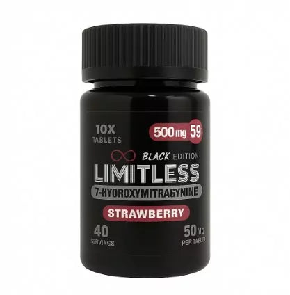 LIMITLESS 7 HYDROXY STWBERRY 10CT 50MG