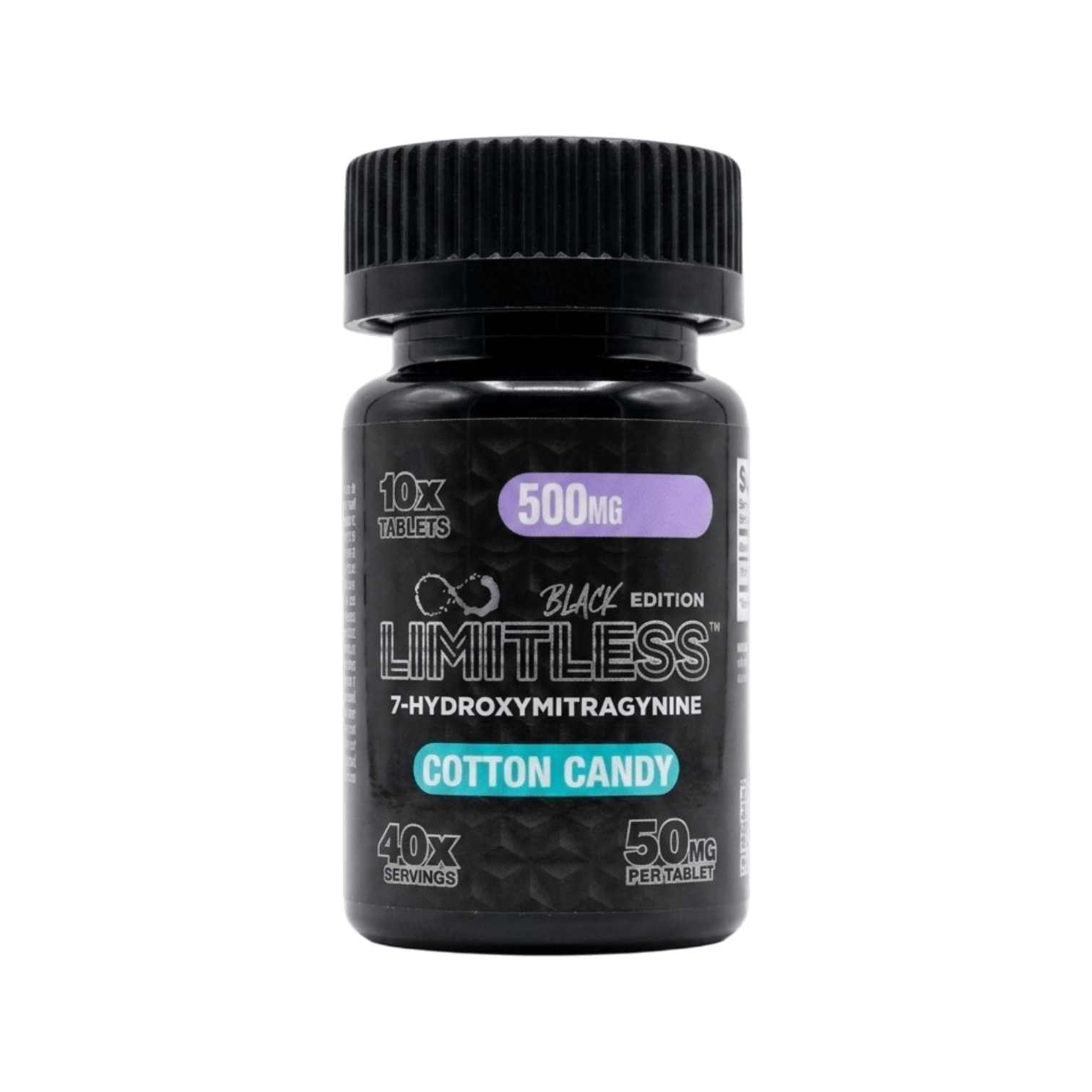 LIMITLESS BLACK EDTN 7 HYDROXY COTTON CANDY 500MG 10CT