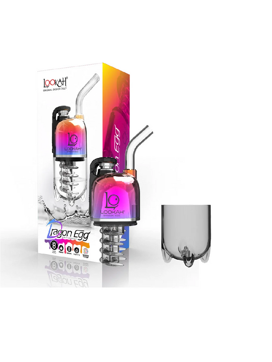 LOOKAH DRAGON WAX EGG VAPORIZER RAINBOW 950MAH 1CT