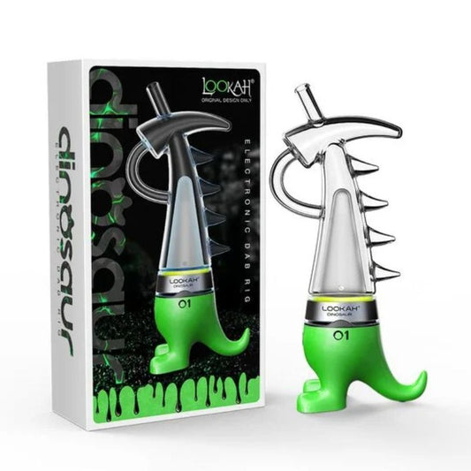 LOOKAH DINOSAUR DAB E-RIG GREEN