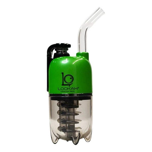 LOOKAH DRAGON EGG ERIG VAPORIZER GREEN/BLACK 1CT