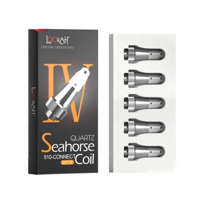 LOOKAH QUARTZ SEAHORSE  COIL IV 510