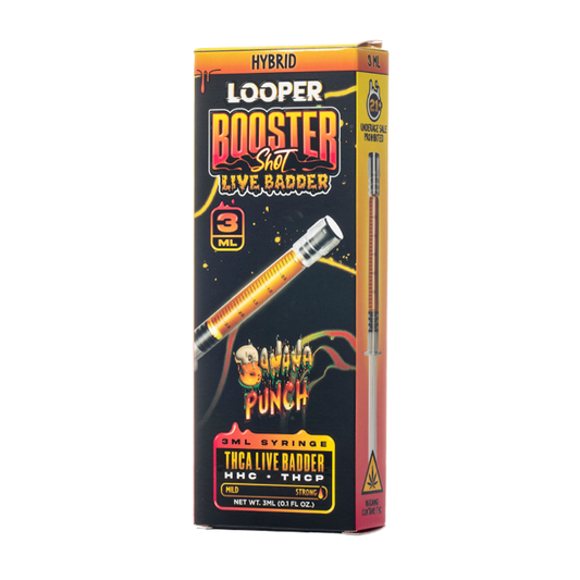 LOOPER BOOSTER SHOT SYRINGE THCA BANANA PUNCH HYBD 3ML