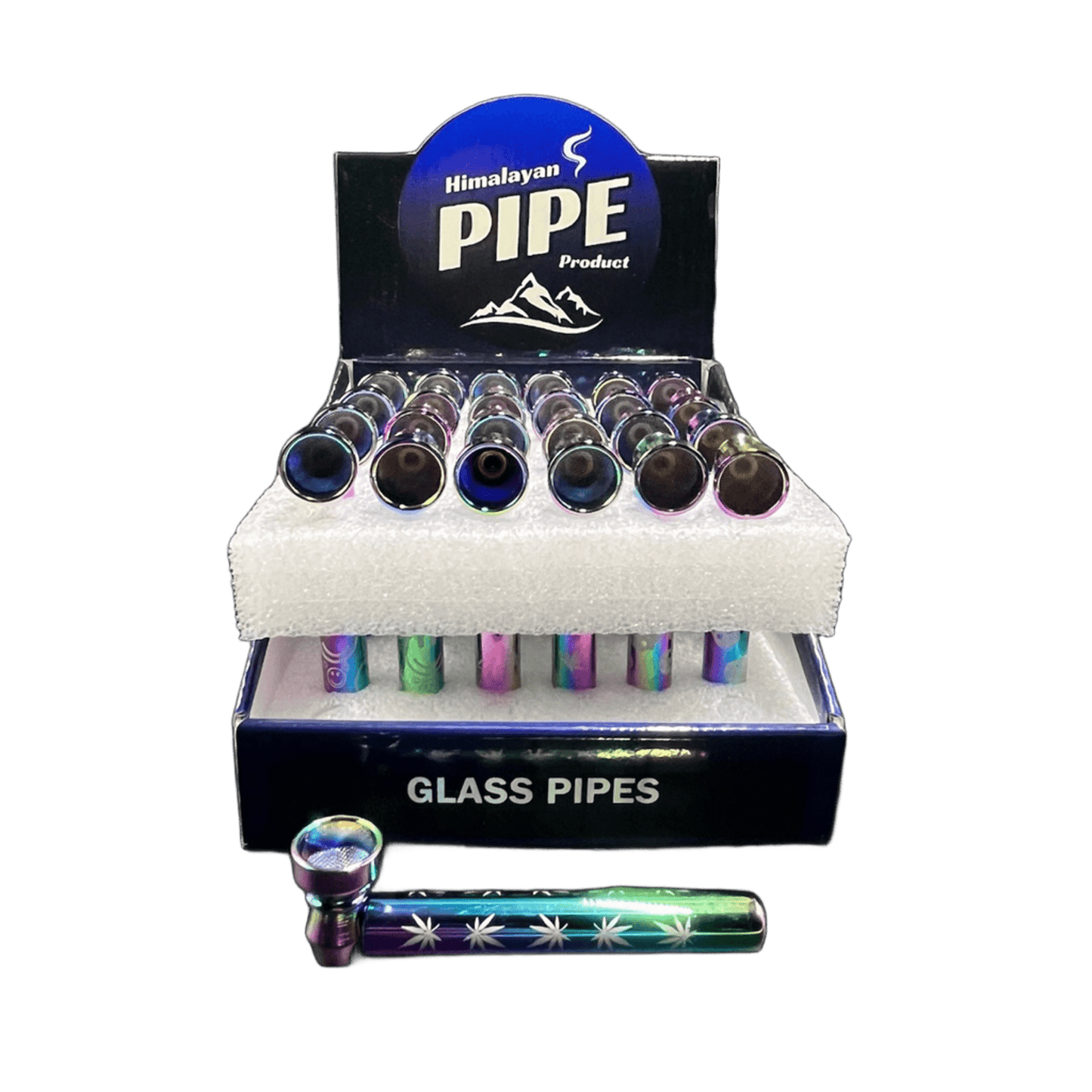 HANDPIPE HGI CHROME MIX METAL PIPE 24CT