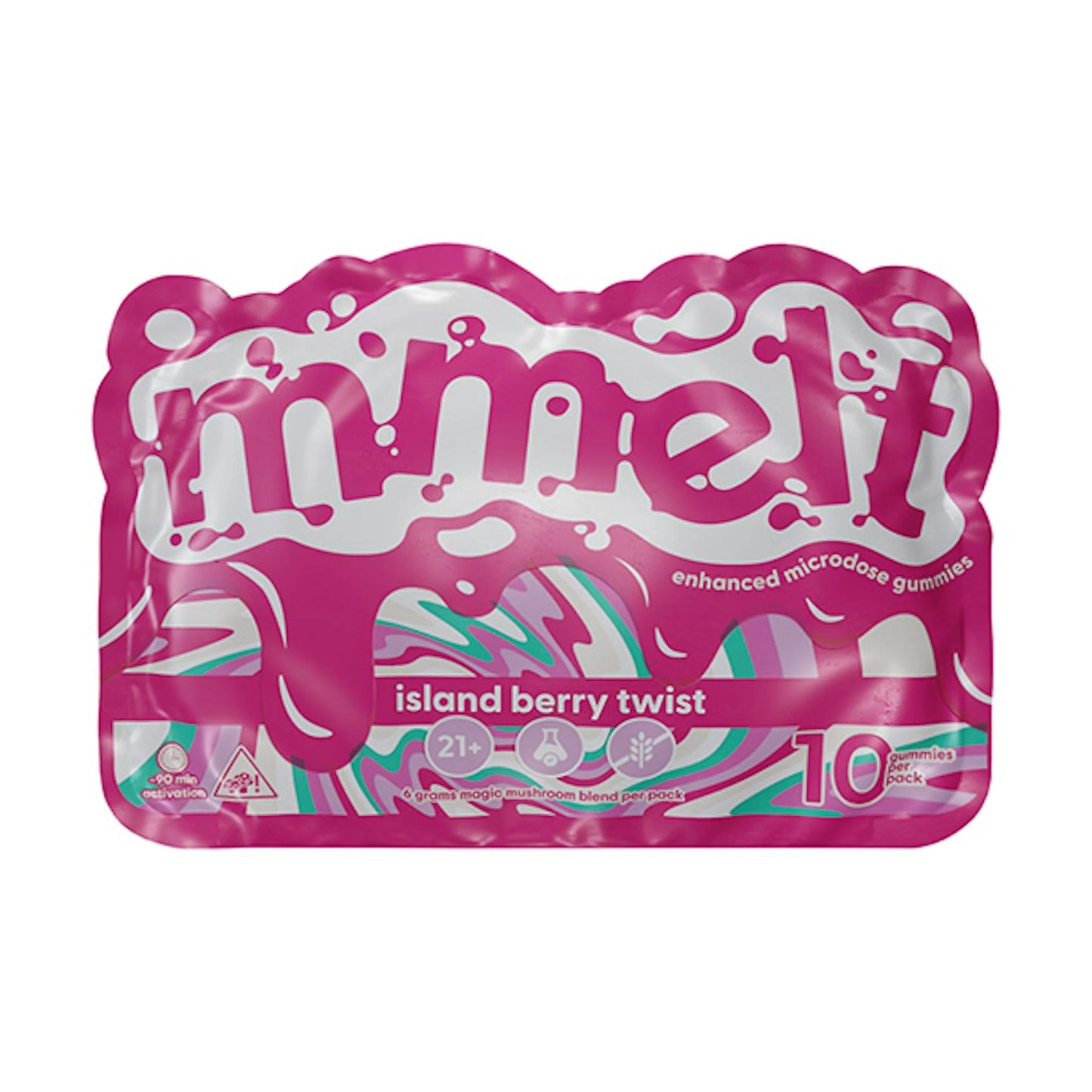 MMELT GUMMY ISLAND BERRY TWIST 6GM|850060068492|Pack Of|20