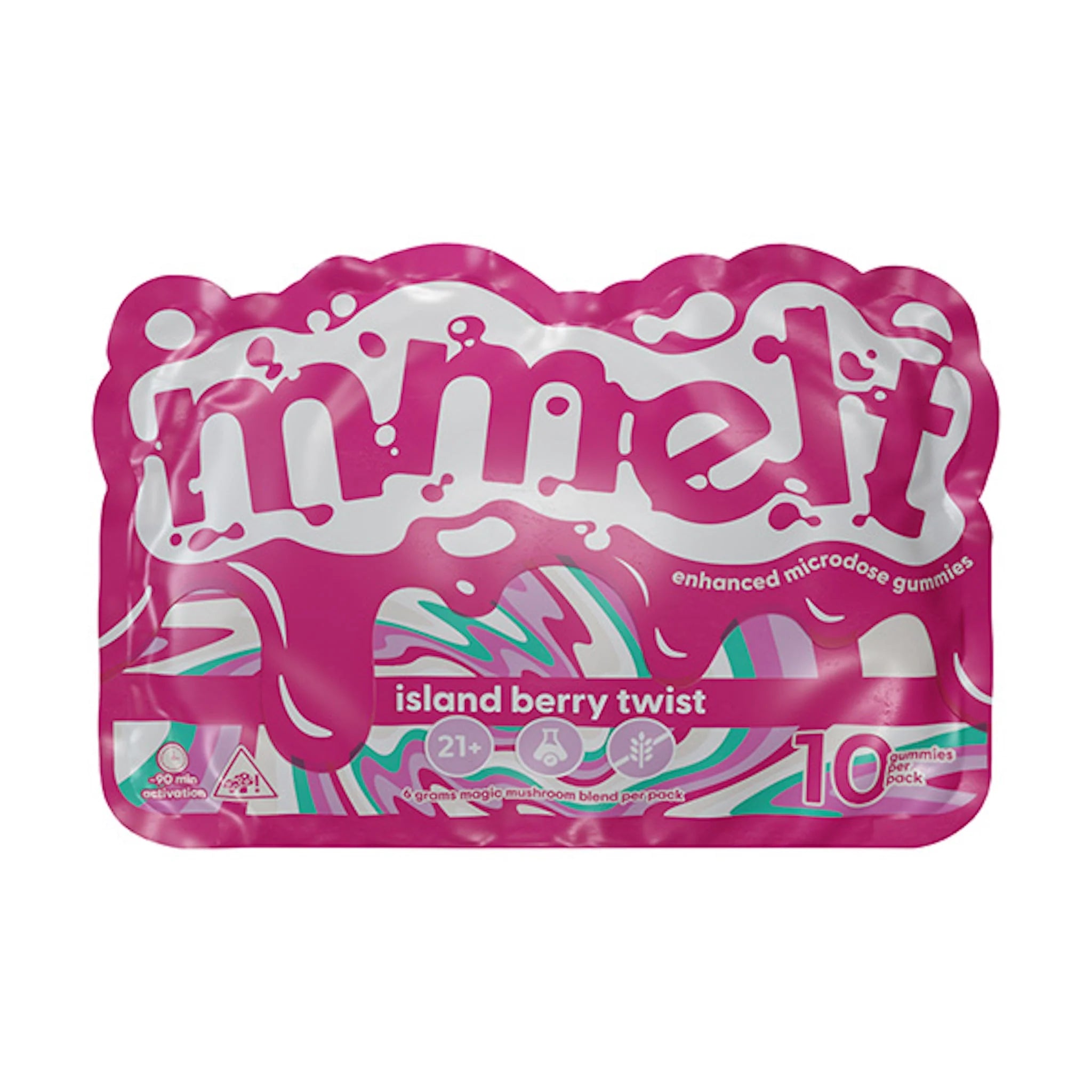 MMELT GUMMY ISLAND BERRY TWIST 6GM|850060068492|Pack Of|20