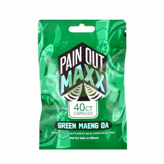 PAIN OUT MAXX GREEN MAENG DA CAPSULES 40CT