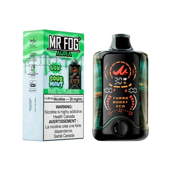 MR FOG AURA SOUR MINT 60K