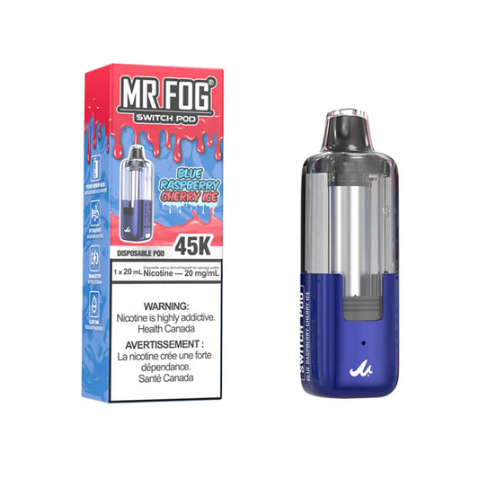 MR  FOG SWITCH POD BLUE RASPBERRY CHERRY ICE 45K