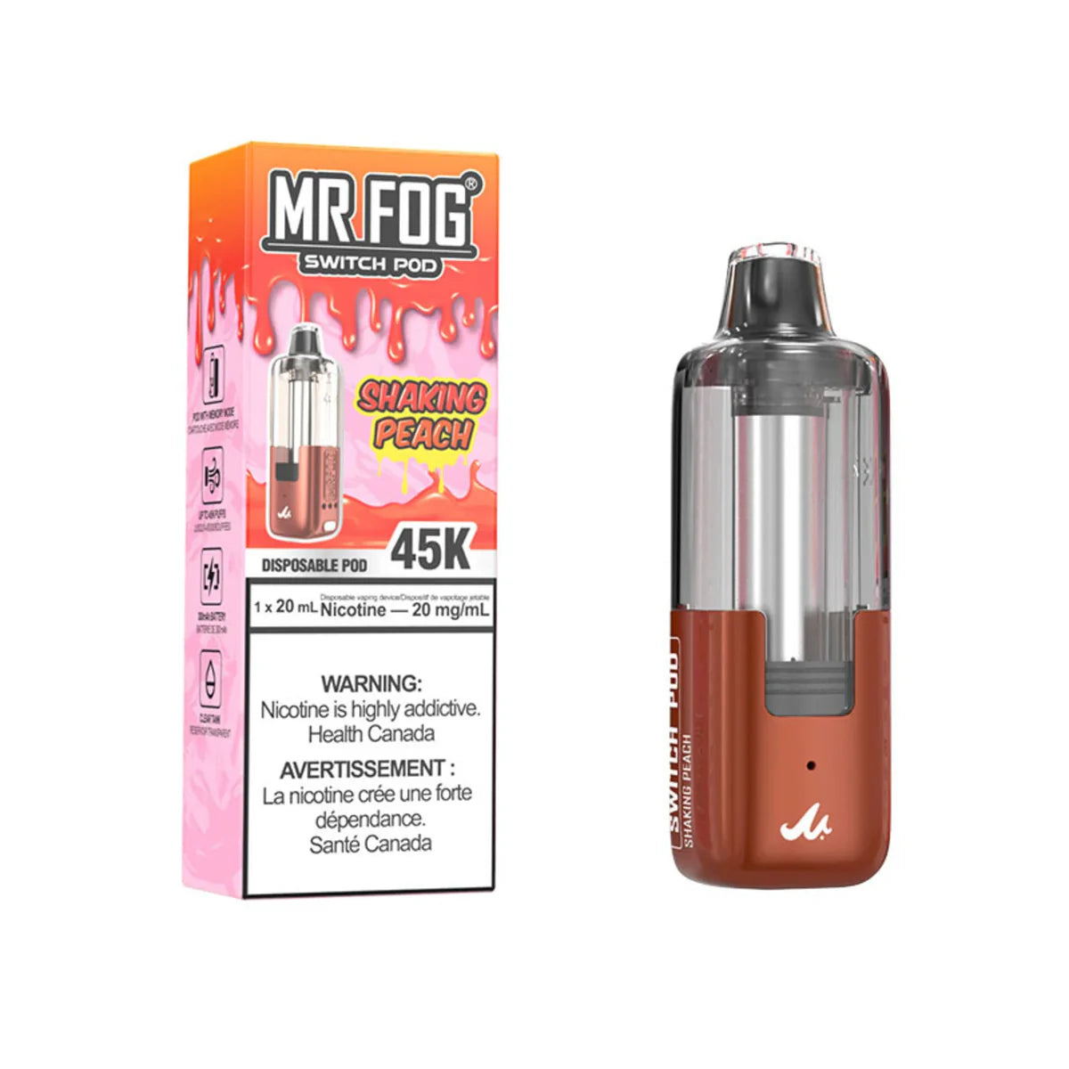 MR  FOG SWITCH POD SHAKING PEACH 45K