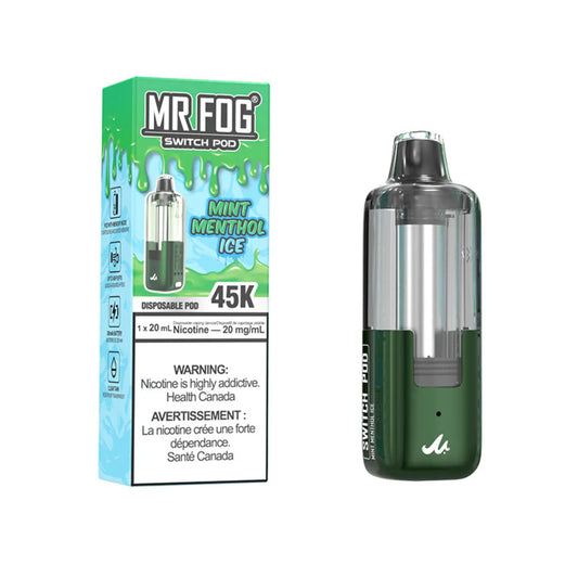 MR  FOG SWITCH POD MINT MENTHOL ICE 45K