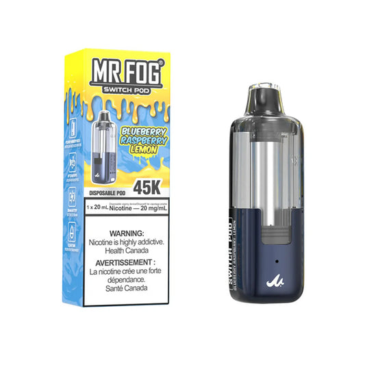 MR  FOG SWITCH POD BLUEBERRY RASPBERRY LEMON 45K